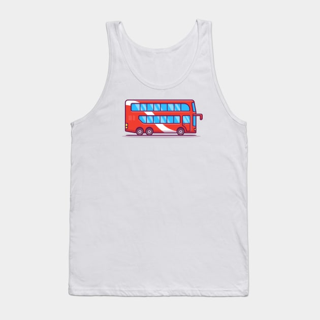 Double Decker Bus Tank Top by Catalyst Labs